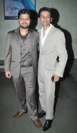 Romeer and Roman Sen at Krishendu sen album launch in Mumbai on 21st Aug 2012.jpg